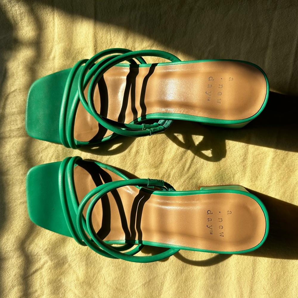 A New Day Green heels